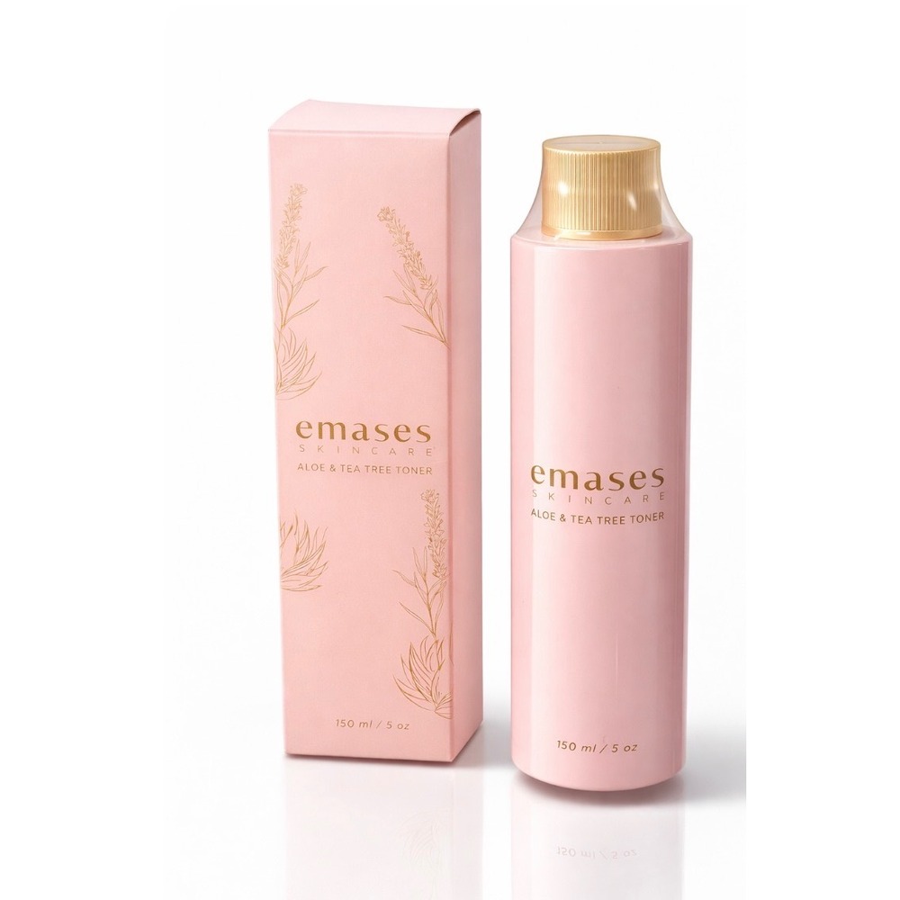 emases skincare aloe tea tree toner for clear skin 150 ml 5 oz